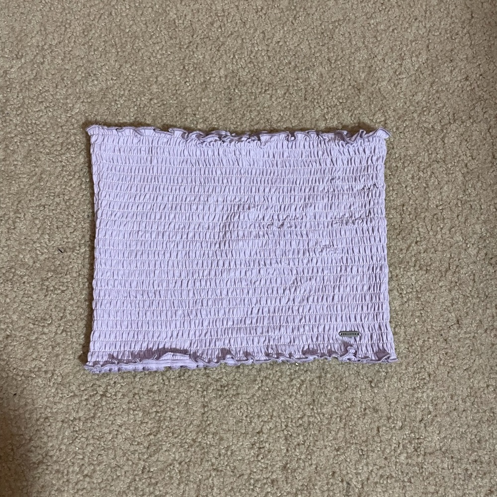 Hollister smocked tube top